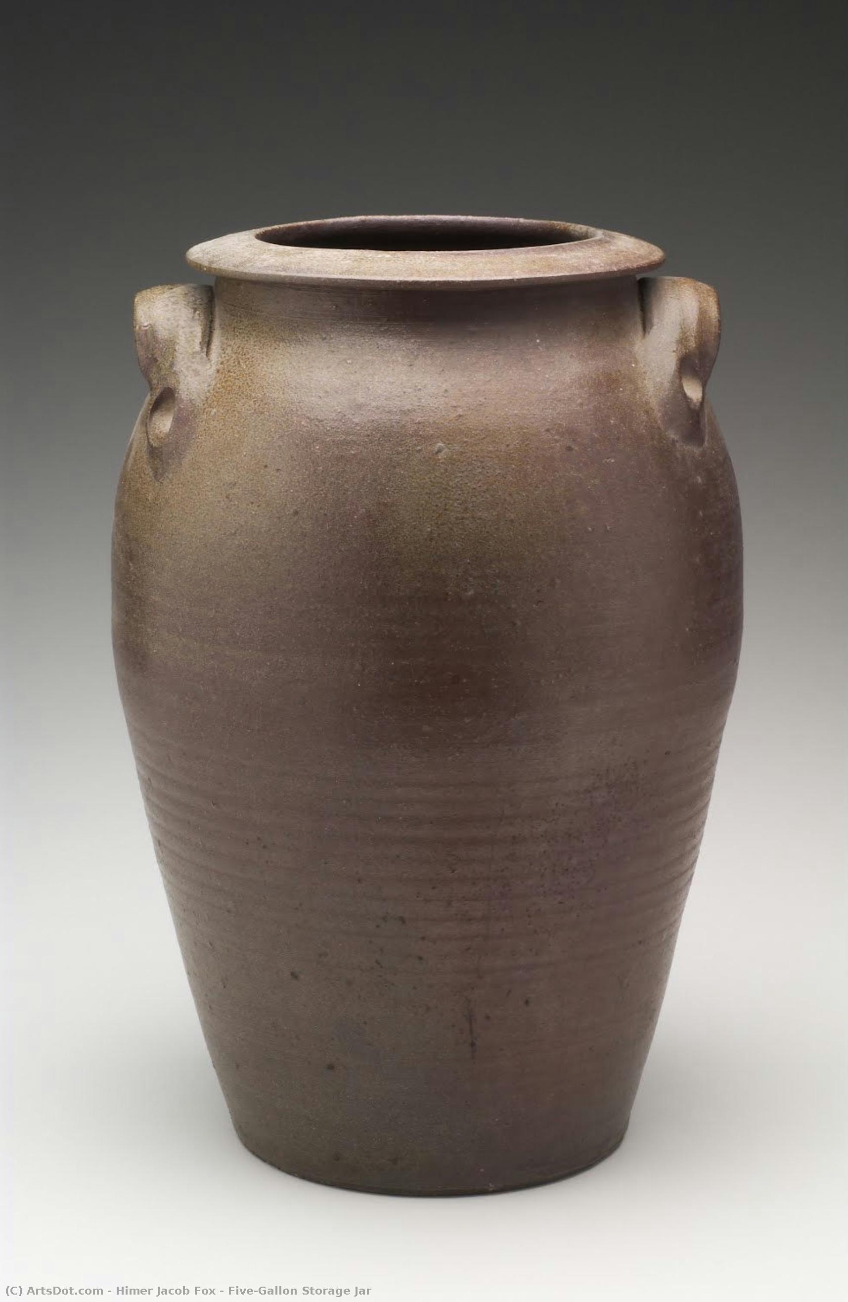 Five-gallon Storage Jar — Himer Jacob Fox