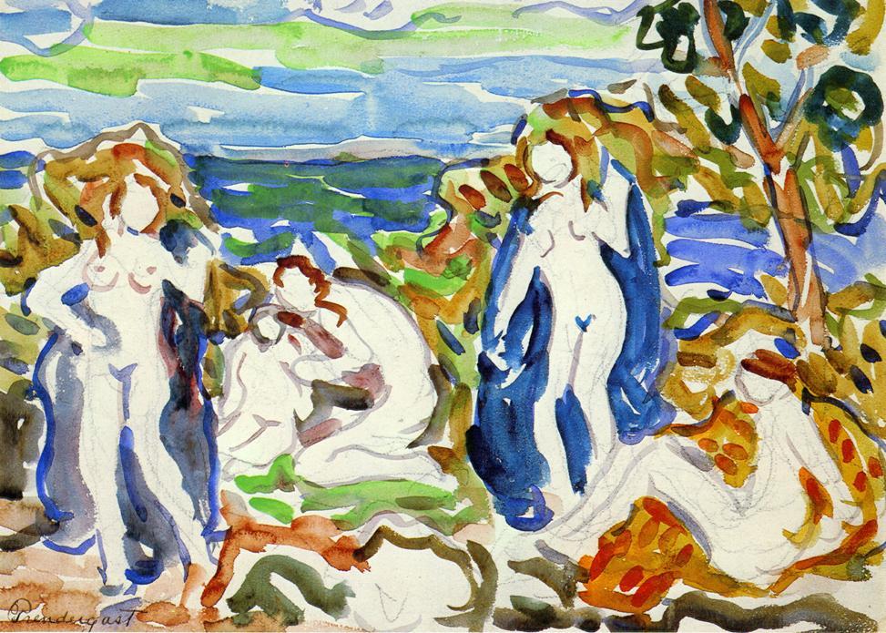 The Bathers — Maurice Brazil Prendergast