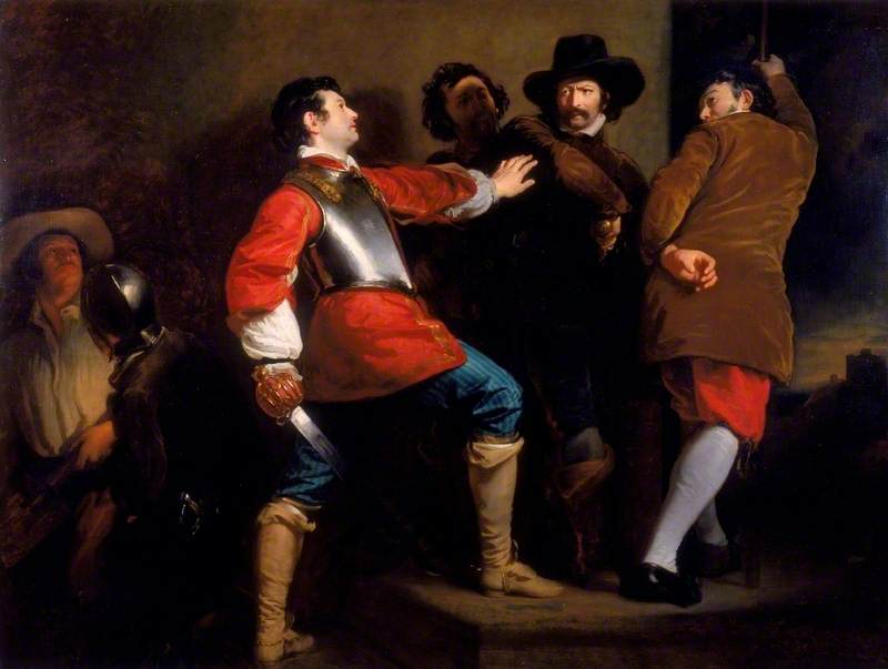The Discovery Of The Gunpowder Plot And The Taking Of Guy Fawkes — Sir Thomas Francis Dicksee