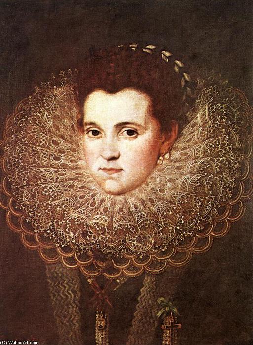 Portrait Of A Woman — Juan Pantoja De La Cruz