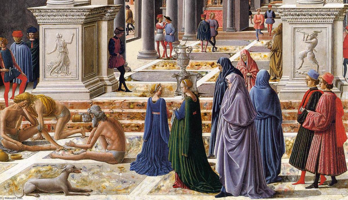 The Presentation Of The Virgin In The Temple (detail) — Fra Carnevale