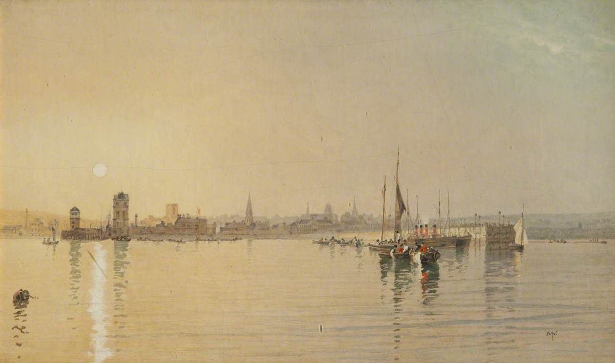 Old Victoria Pier — John Miller Nicholson