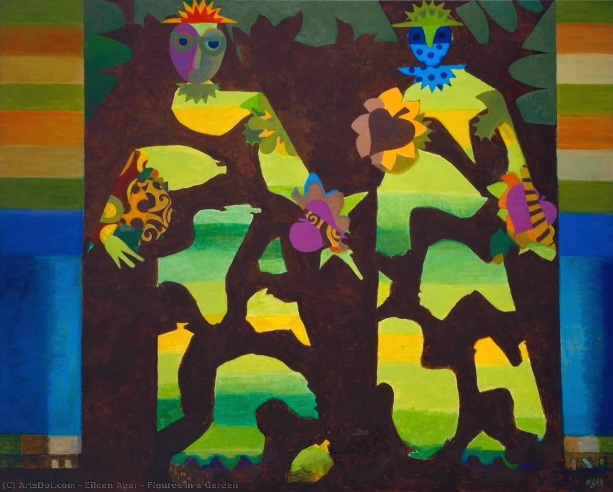 Figures In A Garden — Eileen Agar
