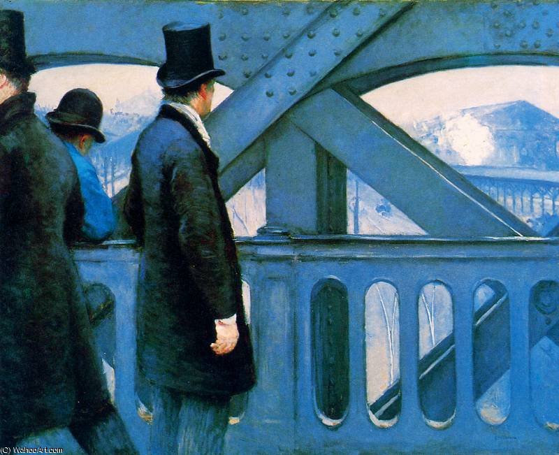 The Europa Bridge Sun — Gustave Caillebotte
