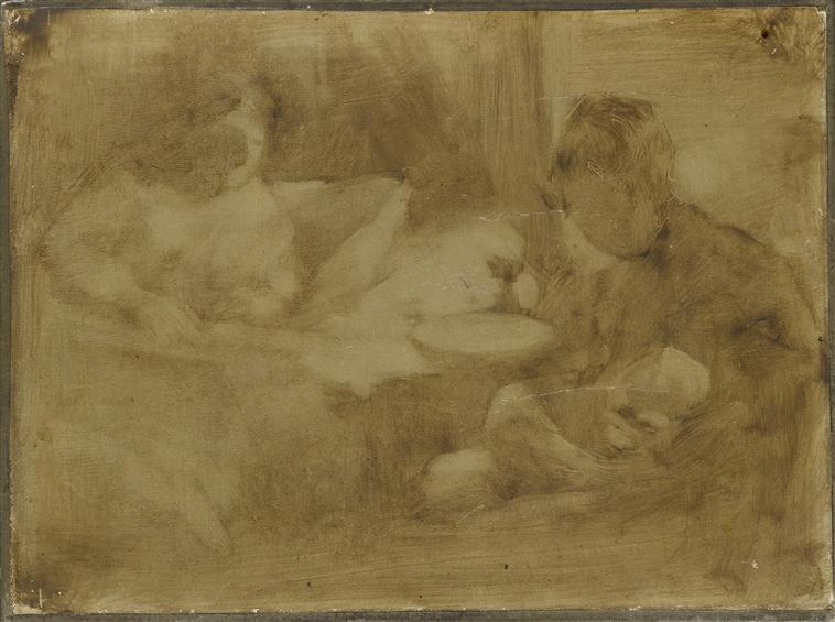 Jeune Accouchée — Eugène Anatole Carrière