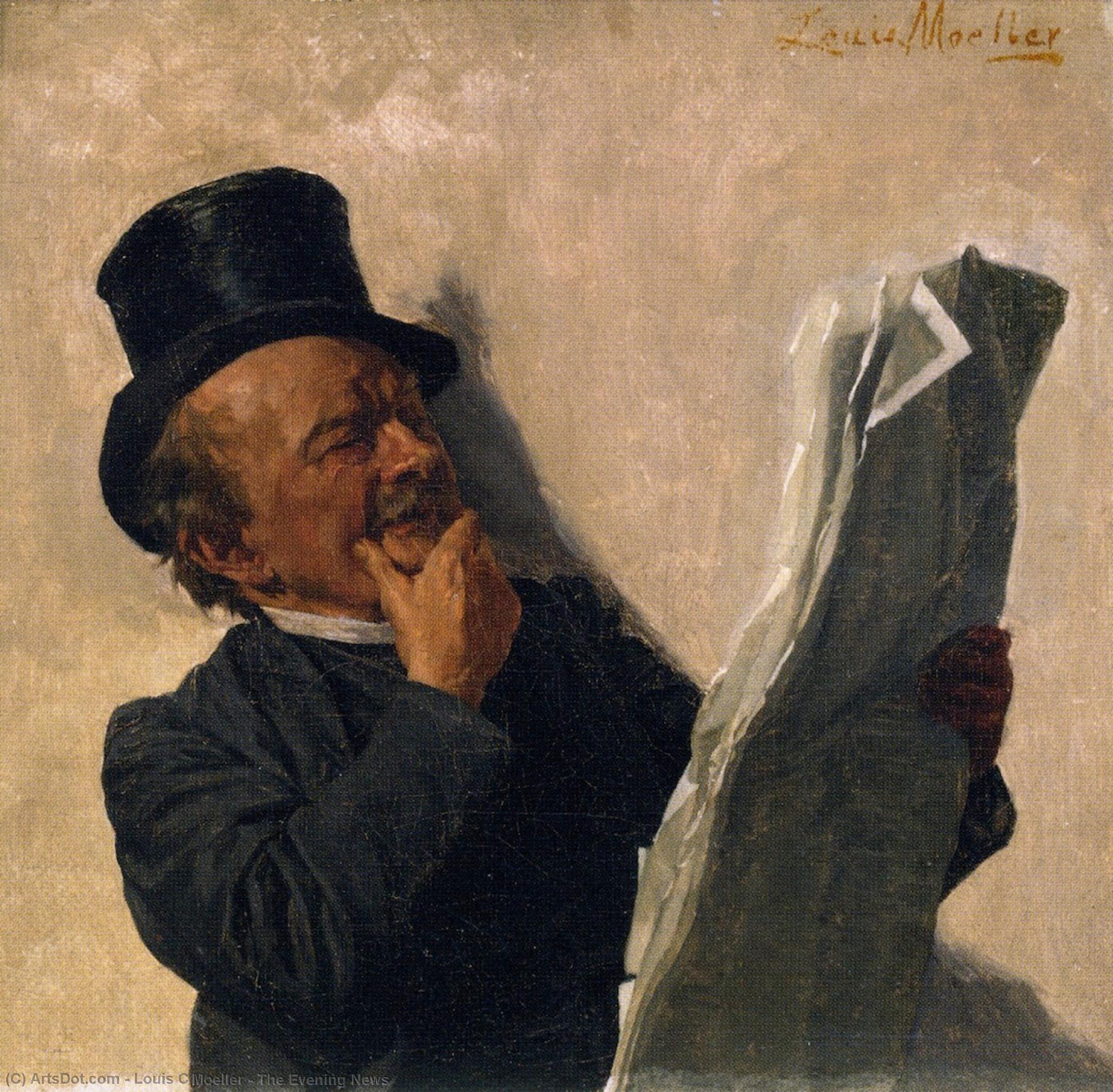 The Evening News — Louis C. Moeller