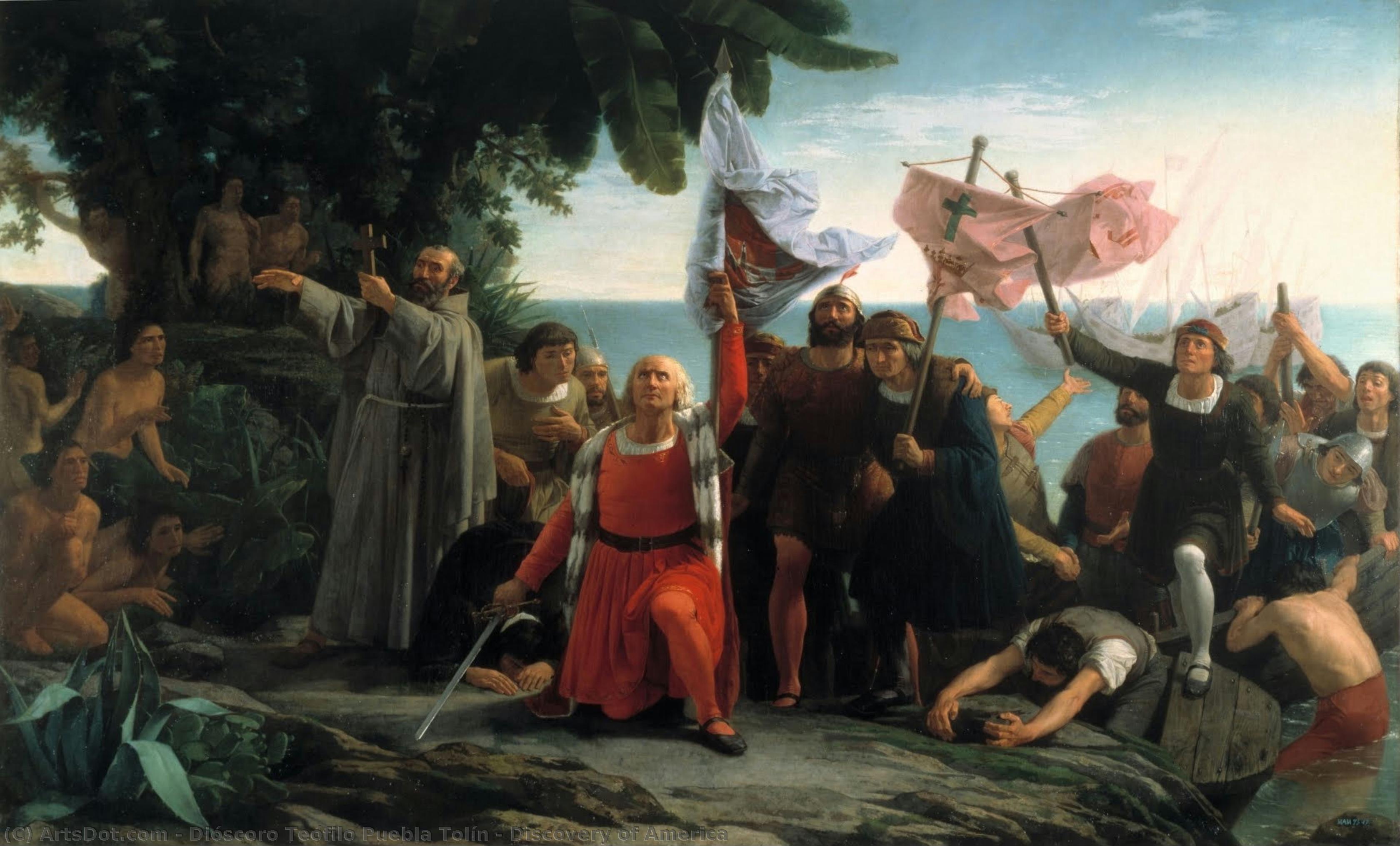 Discovery Of America — Dióscoro Teófilo Puebla Tolín