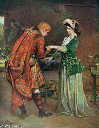 Prince Charlie's Farewell To Flora Macdonald — George William Joy