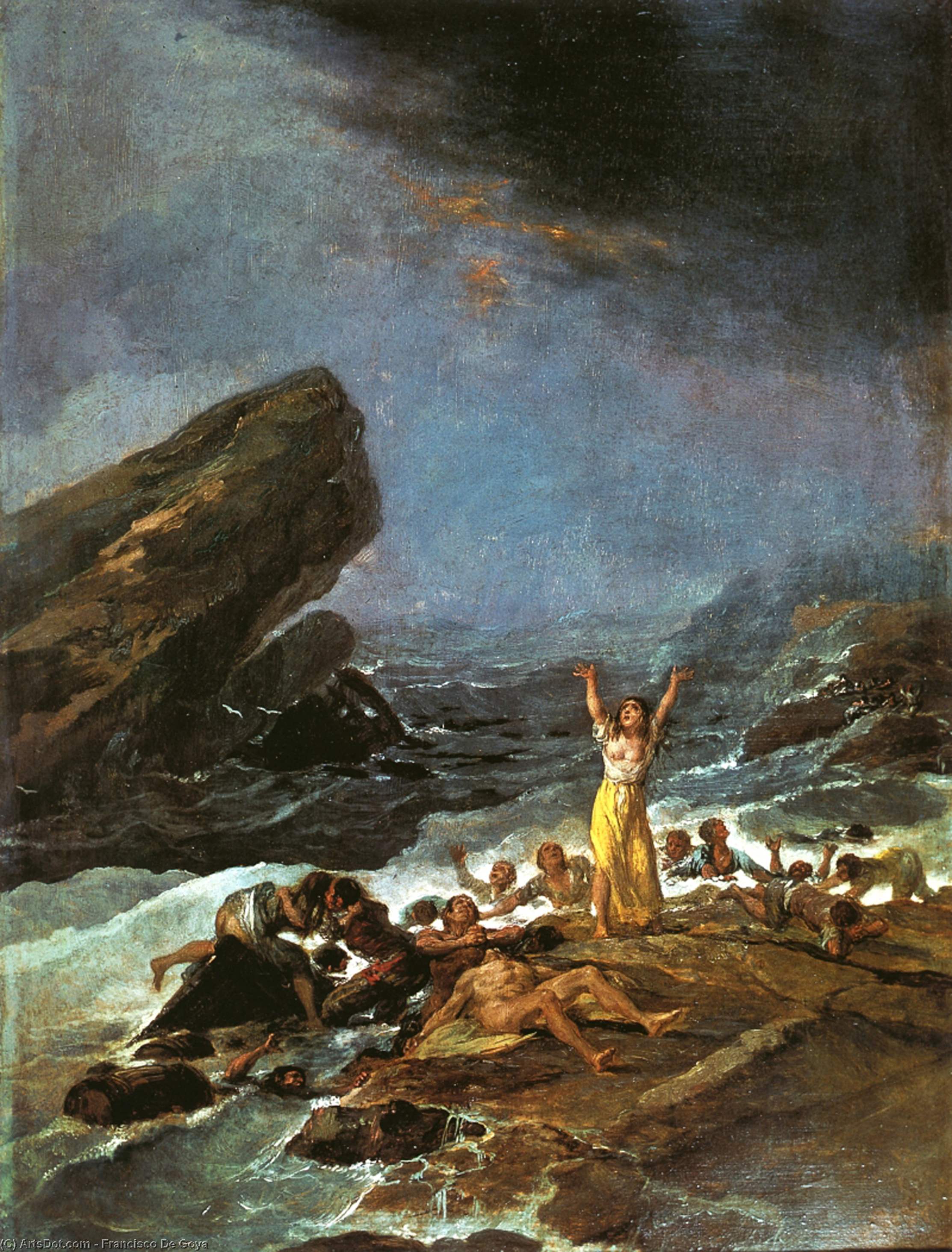 Das Schiffbruch — Francisco José De Goya Y Lucientes