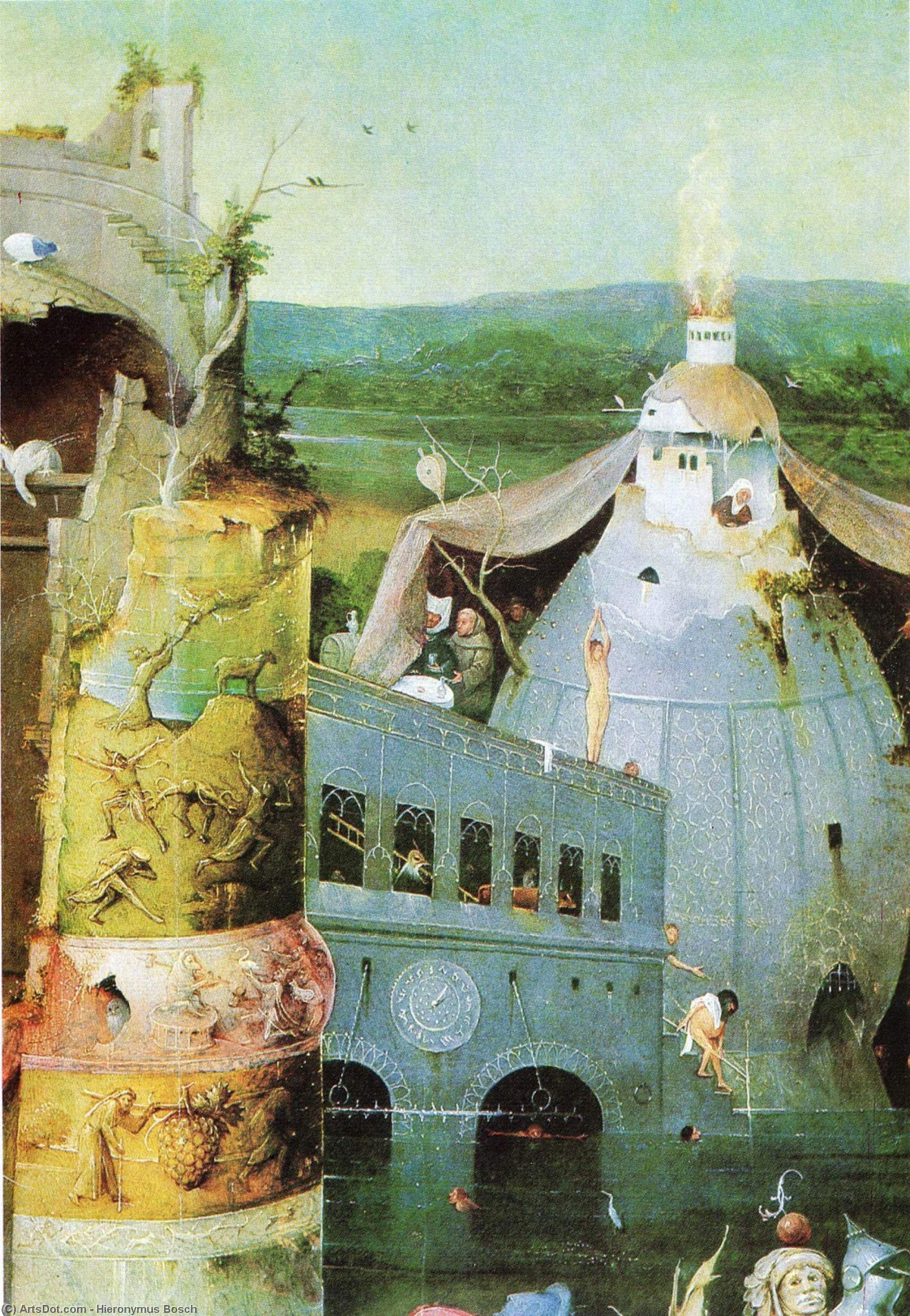 Die Versuchung Des Heiligen Antonius (detail) — Hieronymus Bosch