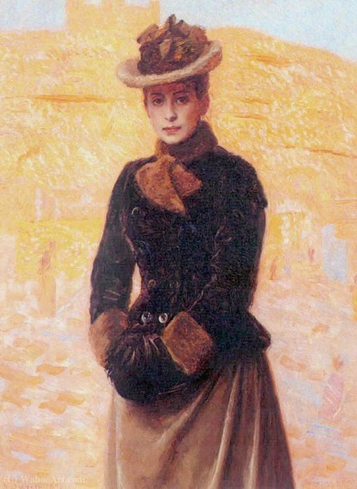 First Wife, Ursula De Baisieux — Laurits Tuxen