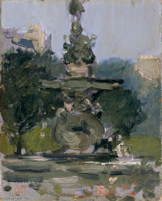 Ross Fountain - Princes Street Gardens — John Duncan Fergusson