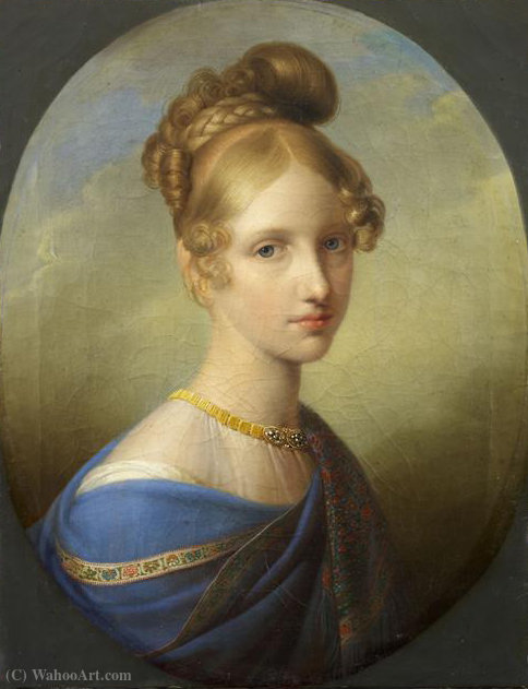 Archduchess Clementina Of Austria, Princess Of Salerno — Johann Peter Krafft