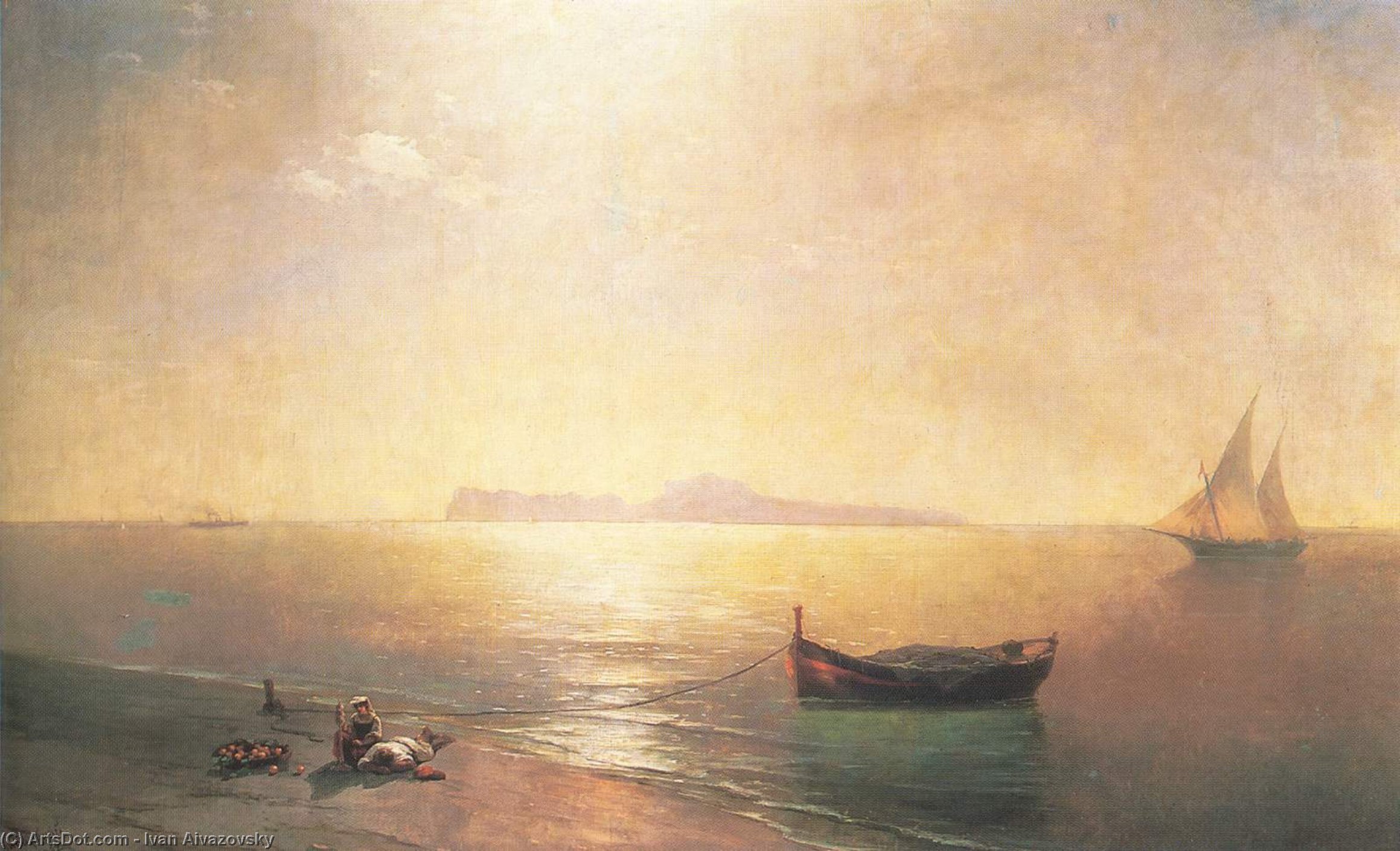 Calm On The Mediterranean Sea — Iwan Aiwazowski