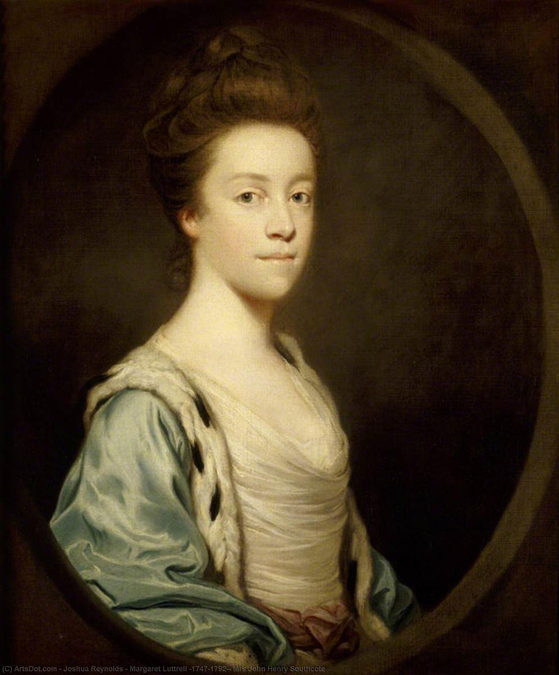 Margaret Luttrell (1747–1792), Mrs John Henry Southcote — Sir Joshua Reynolds