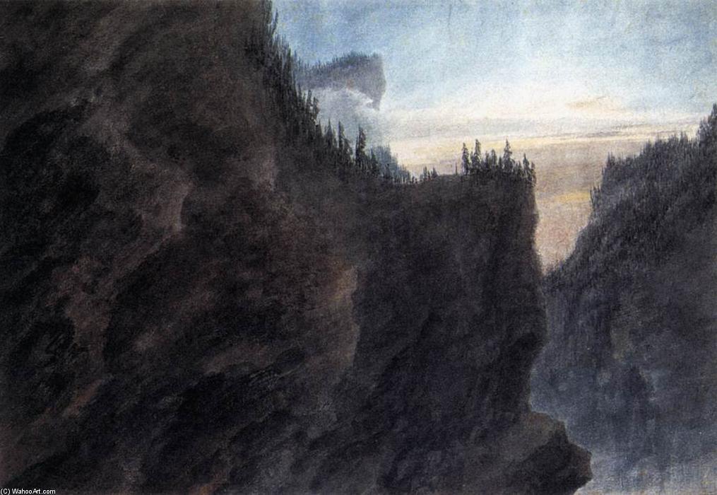 Entrance To The Valley Of Grande Chartreuse In Dauphiné — John Robert Cozens