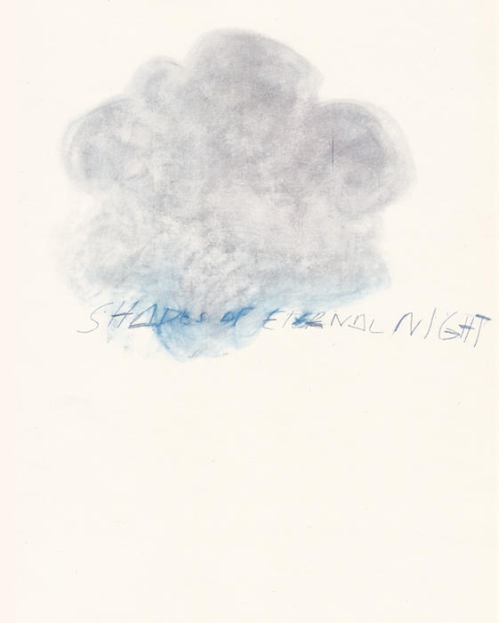 Fifty Days At Iliam. Shades Of Eternal Night — Cy Twombly