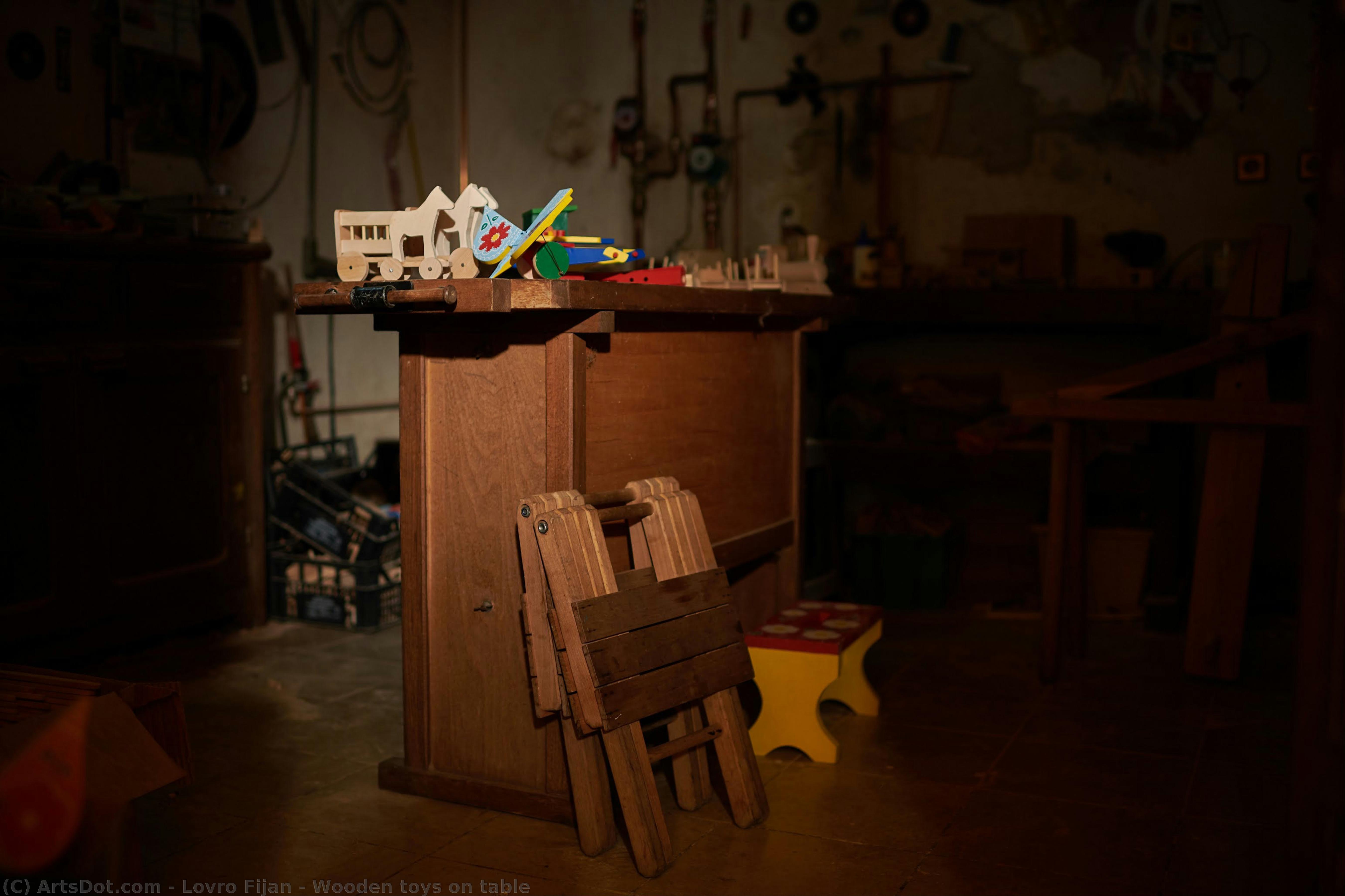 Wooden Toys On Table — Lovro Fijan