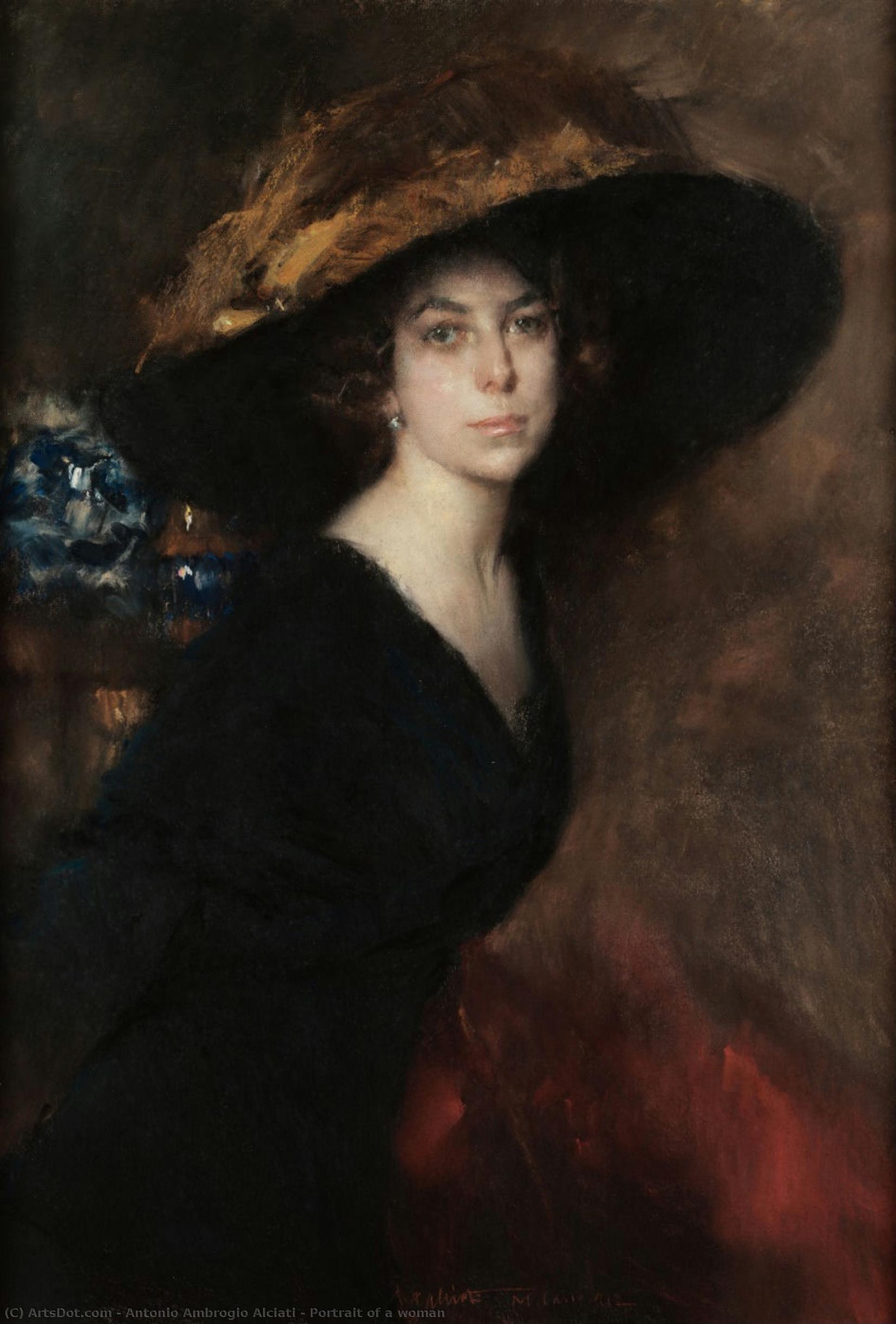 Portrait Of A Woman — Antonio Ambrogio Alciati