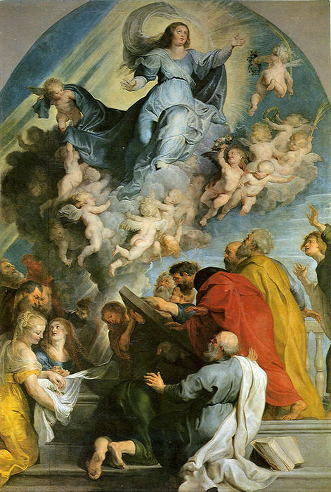 Assumption Of Virgin — Peter Paul Rubens