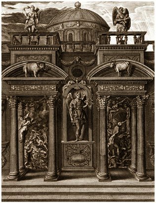 The House Of Sleep Engraving — Bernard Picart
