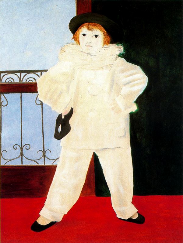 Paul Dressed As Pierrot — Пабло Пикассо