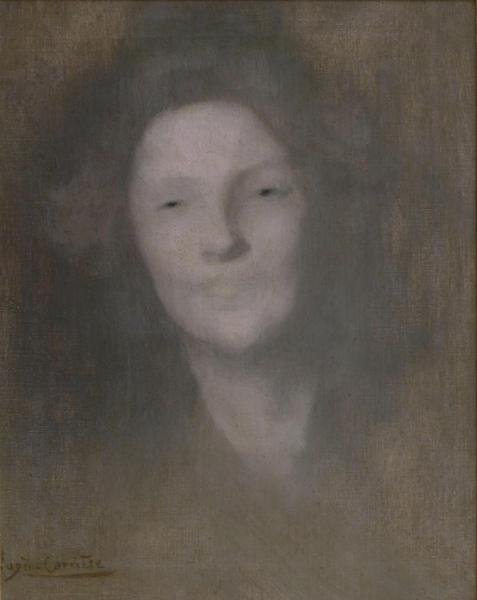 Portrait De Femme (lisbeth) (titre Factice) — Eugène Anatole Carrière