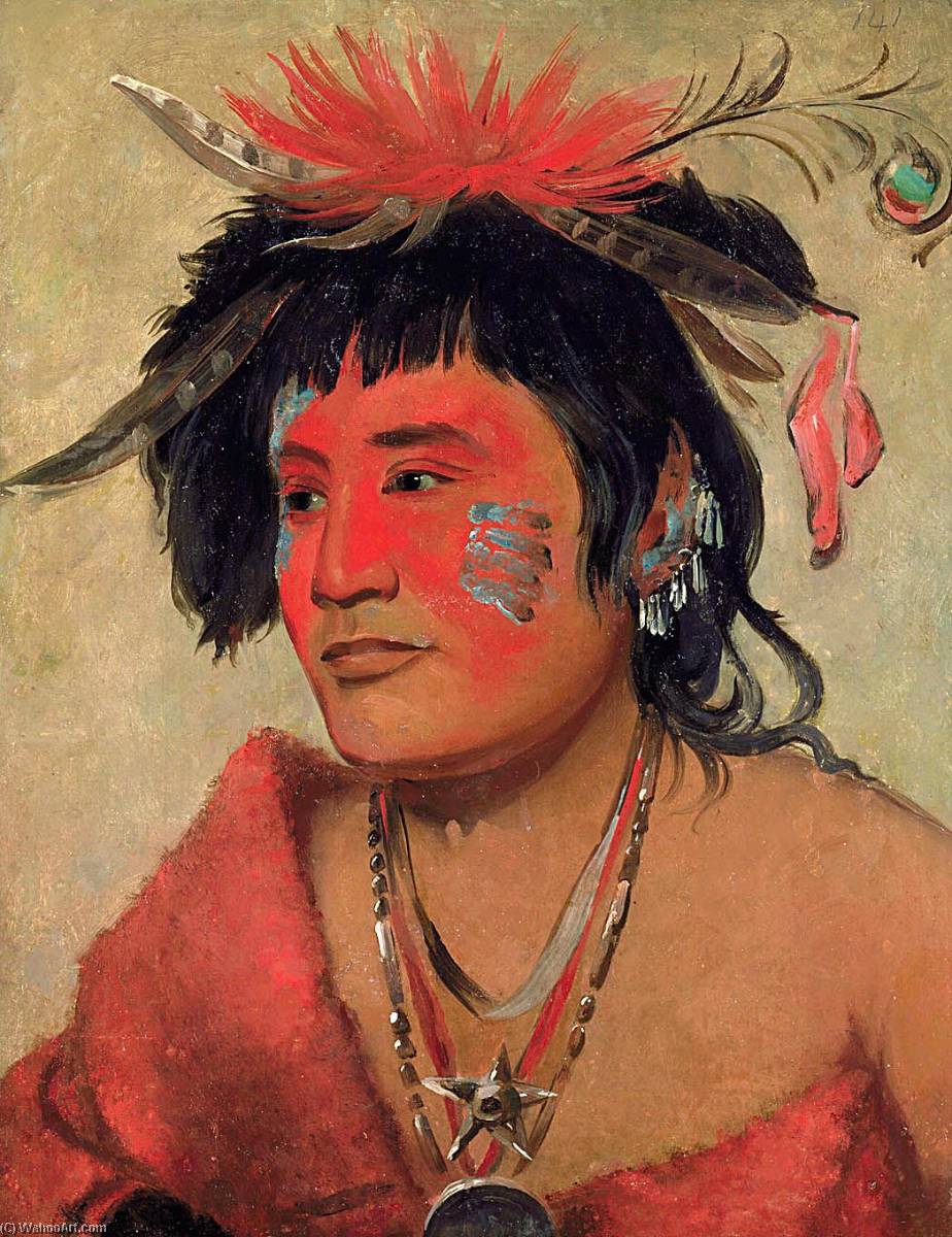 Pah Shee Náu Shaw, A Warrior — Džordž Katlin
