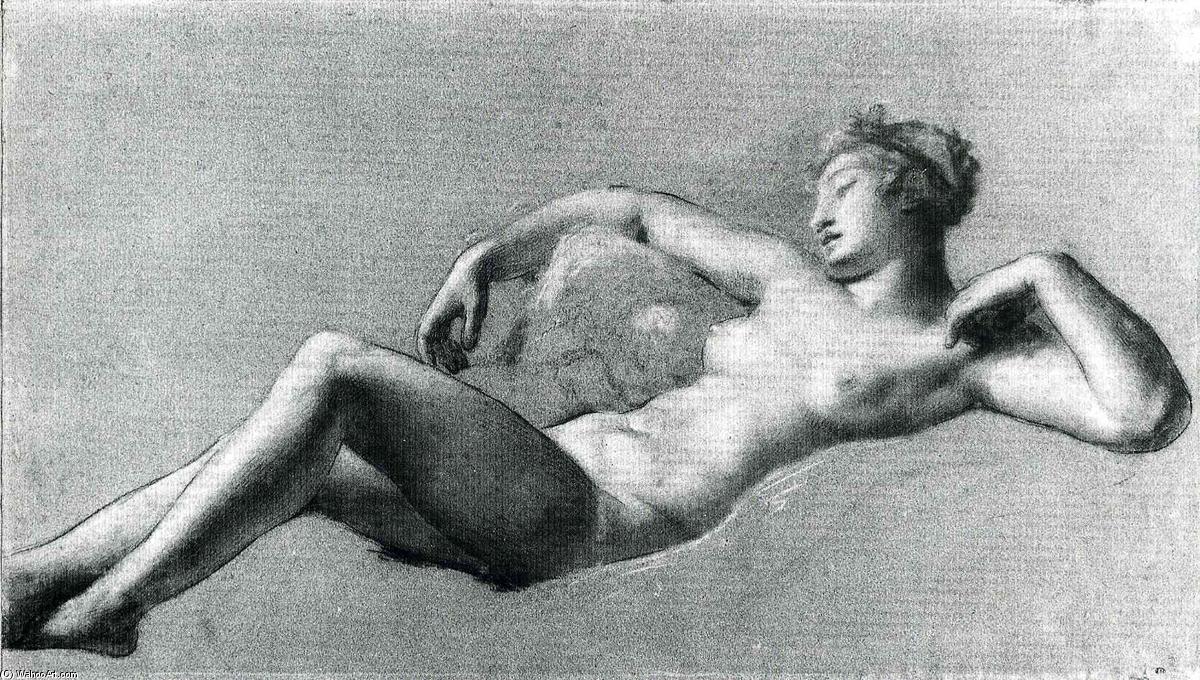 Reclining Female Nude — Pierre-paul Prud'hon