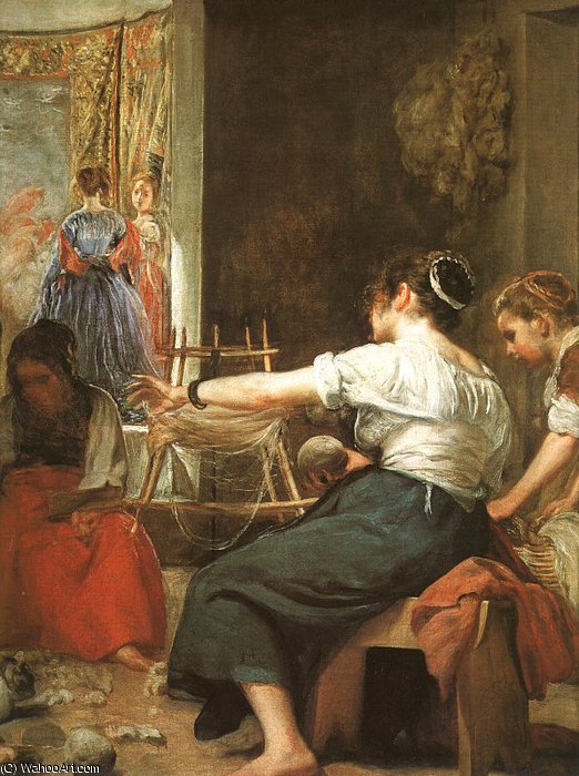 Las Hilanderas (the Spinners) D — Diego Velázquez