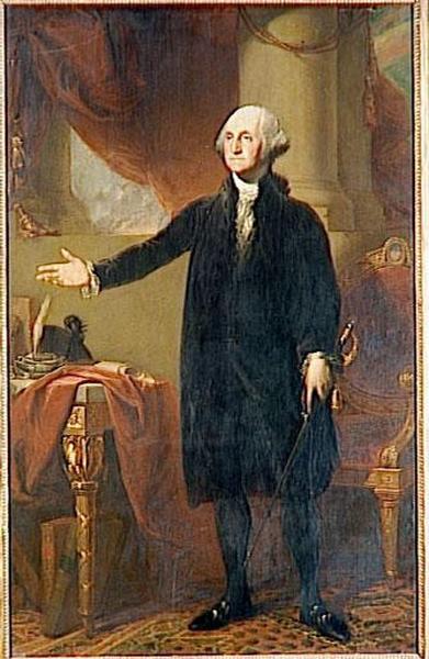 George Washington, President Des Etats Unis (1732 1799) — George Peter Alexander Healy
