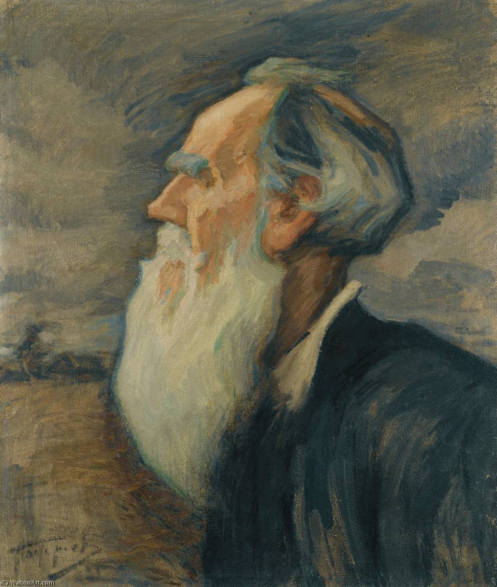 Portrait Of Leo Tolstoy — Leonid Pasternak
