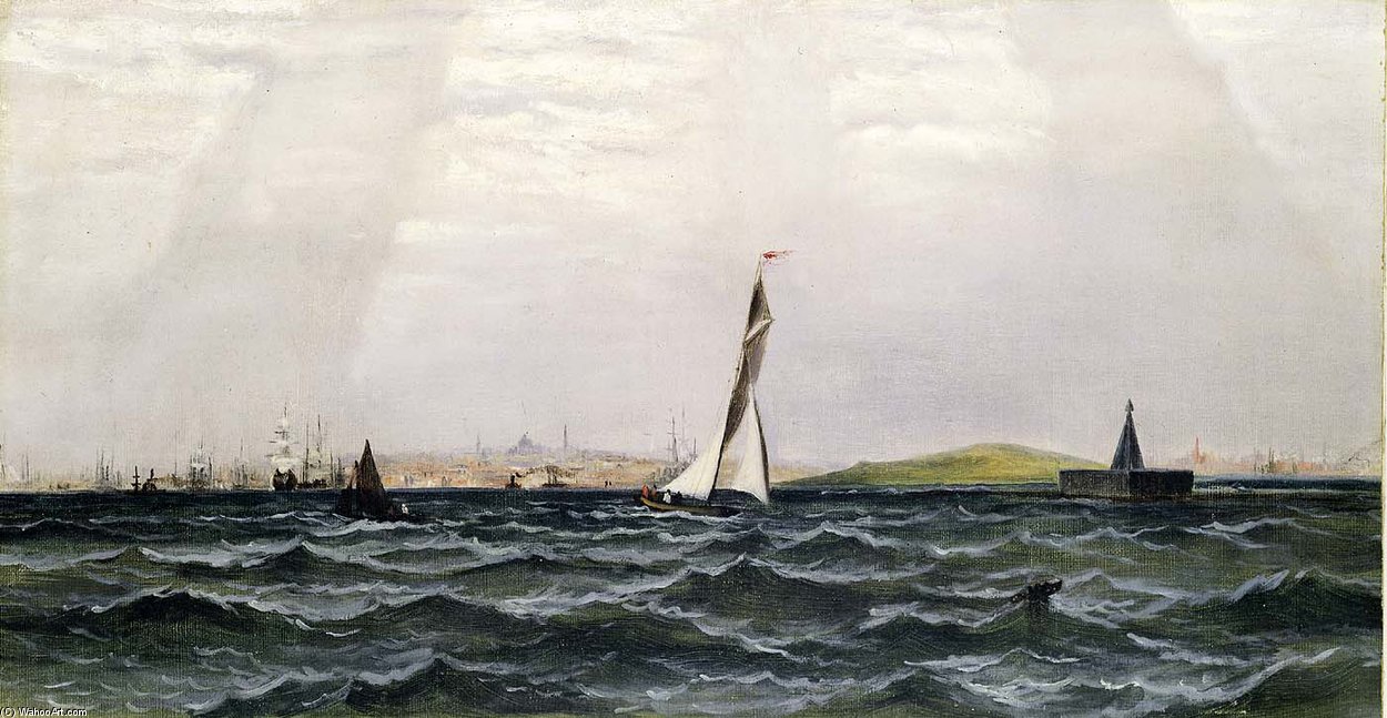 Harbor Scene — James Hamilton