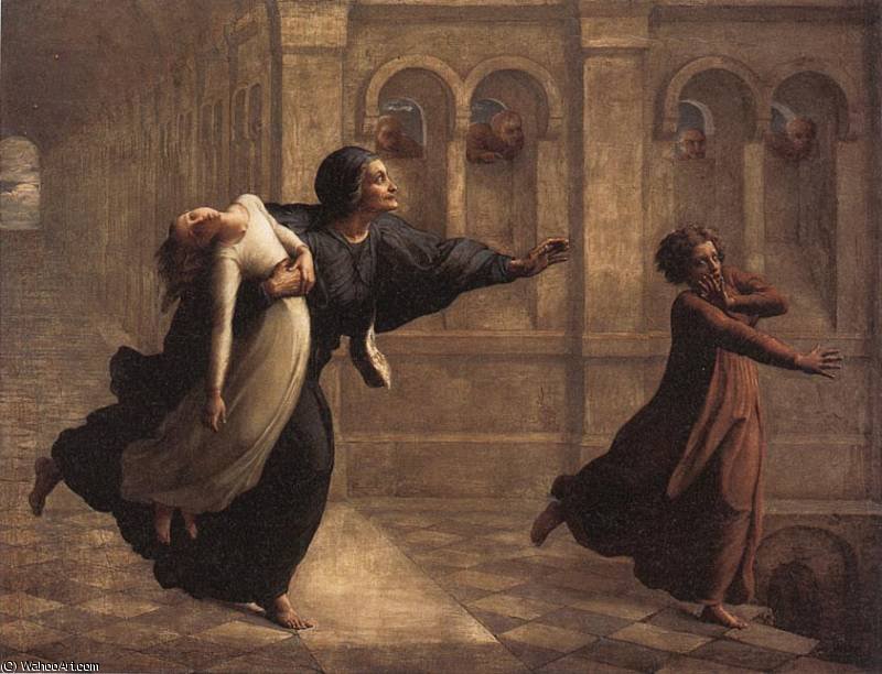 The Poem Of The Soul Nightmare — Anne François Louis Janmot