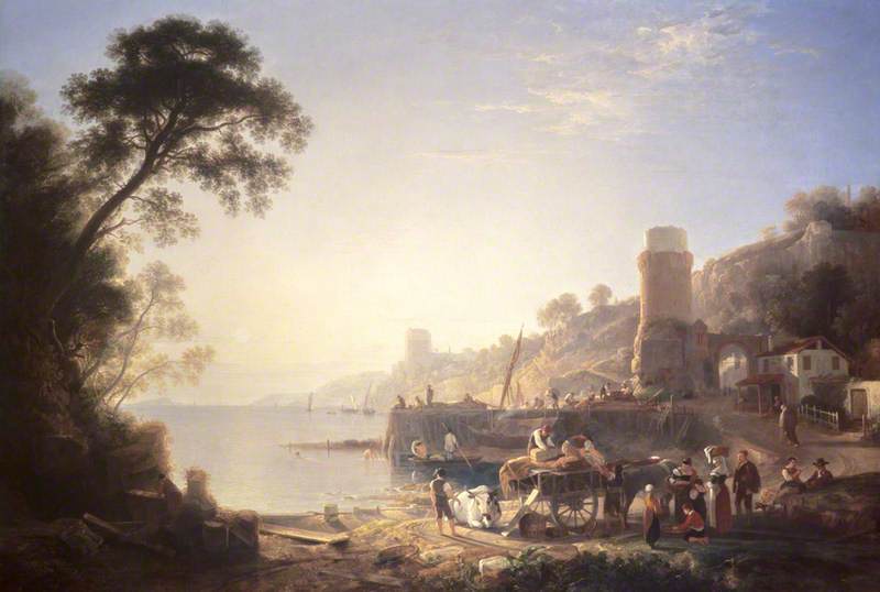 Evening In The Bay Of Genoa — Andrew Wilson