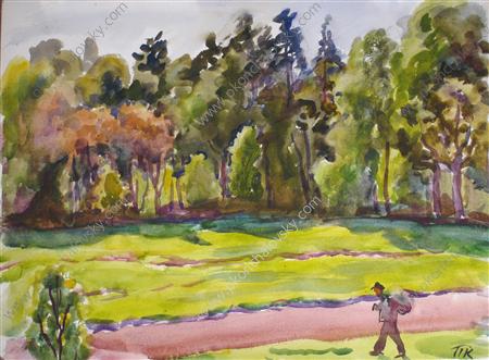 The Mounds. Edge Of The Forest. — Pyotr Konchalovsky