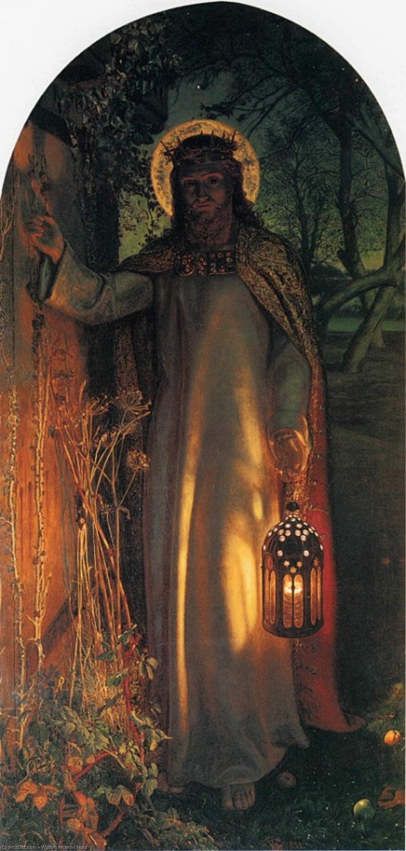 W H The Light Of The World — William Holman Hunt