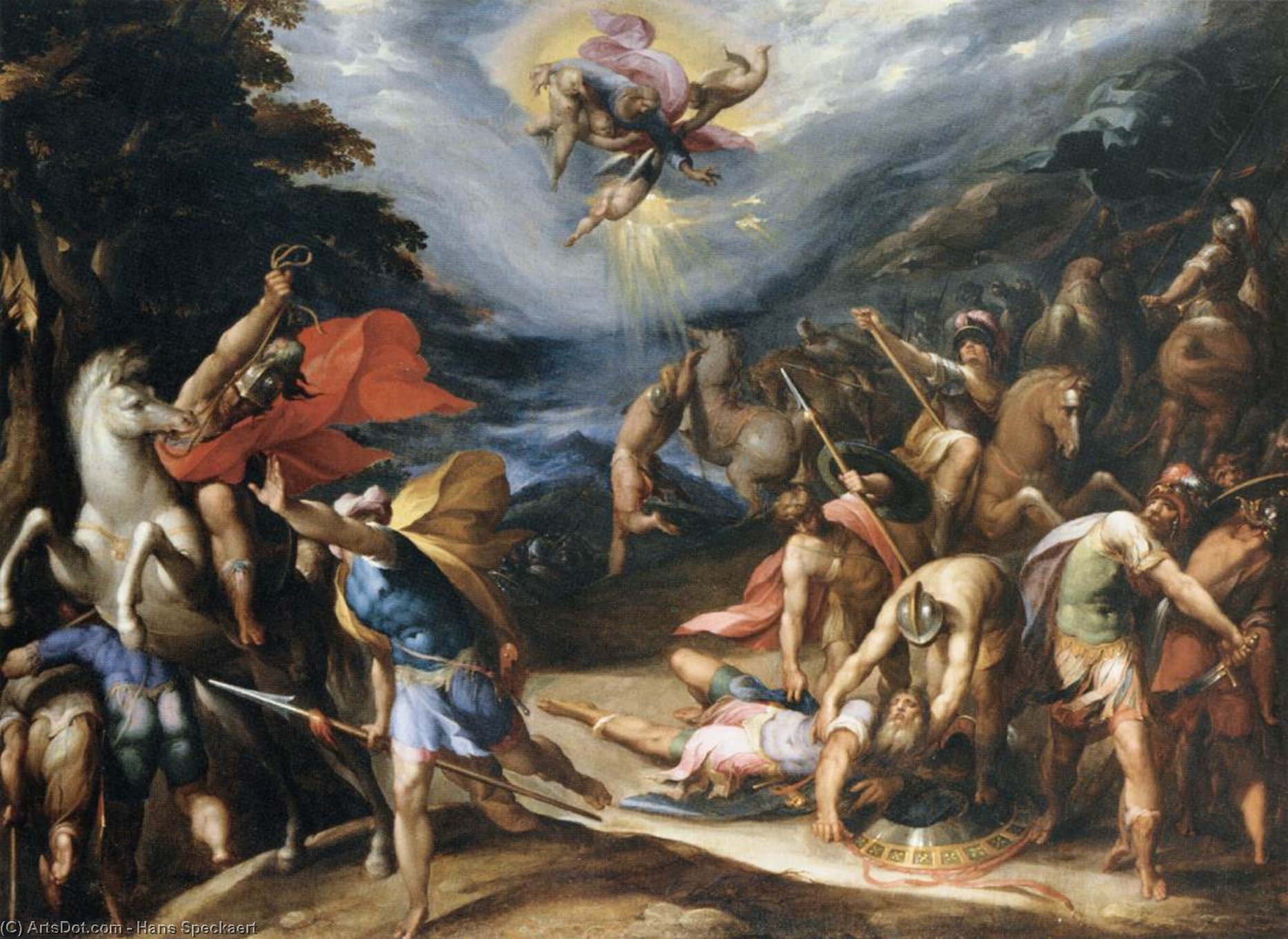 Conversion Of St Paul On The Road To Damascus — Hans Speckaert
