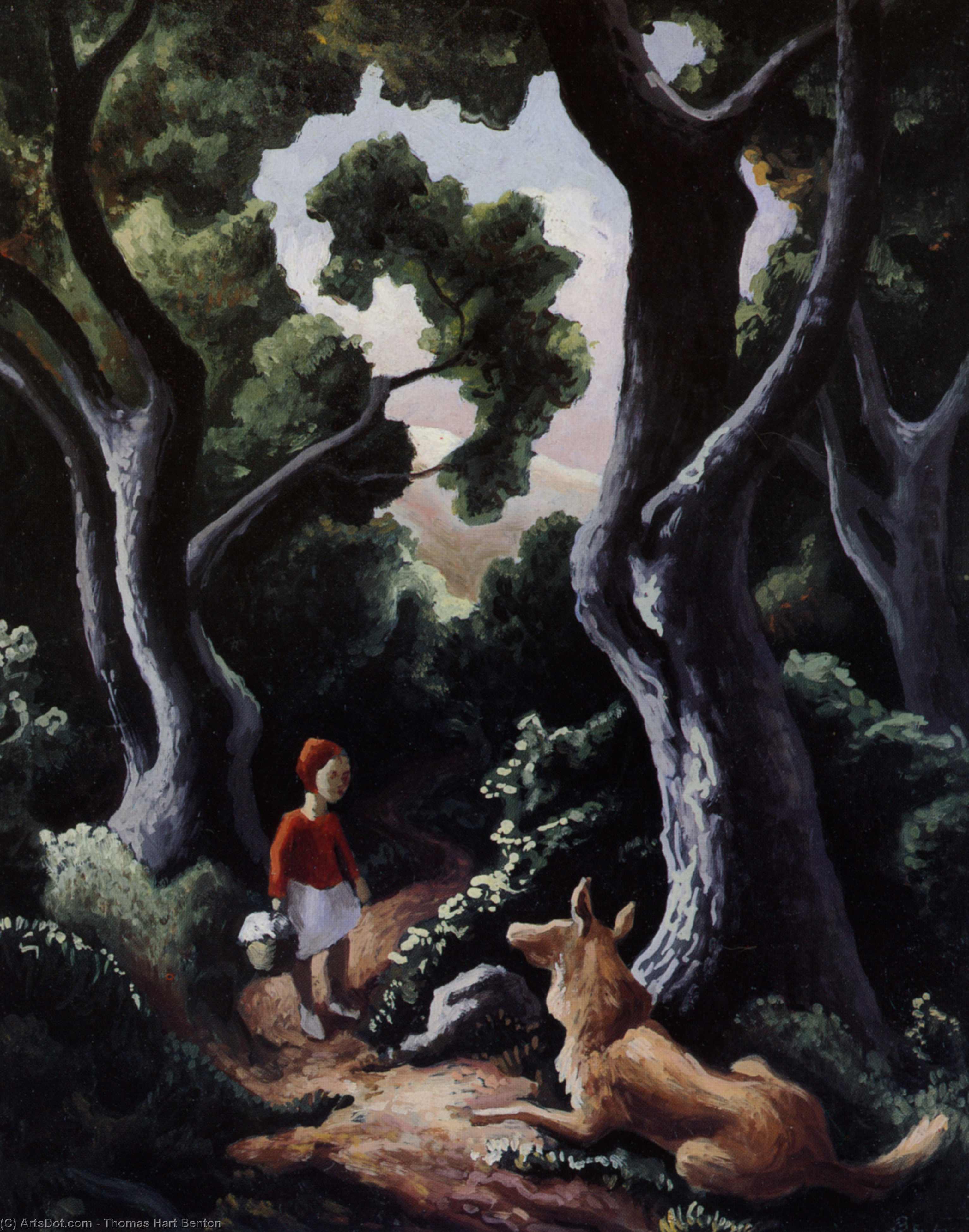 Study For Jessie And Jake — Томас Харт Бентон