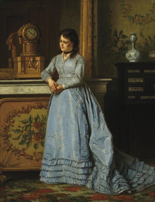 The Blue Dress — Ladislaus Bakalowicz