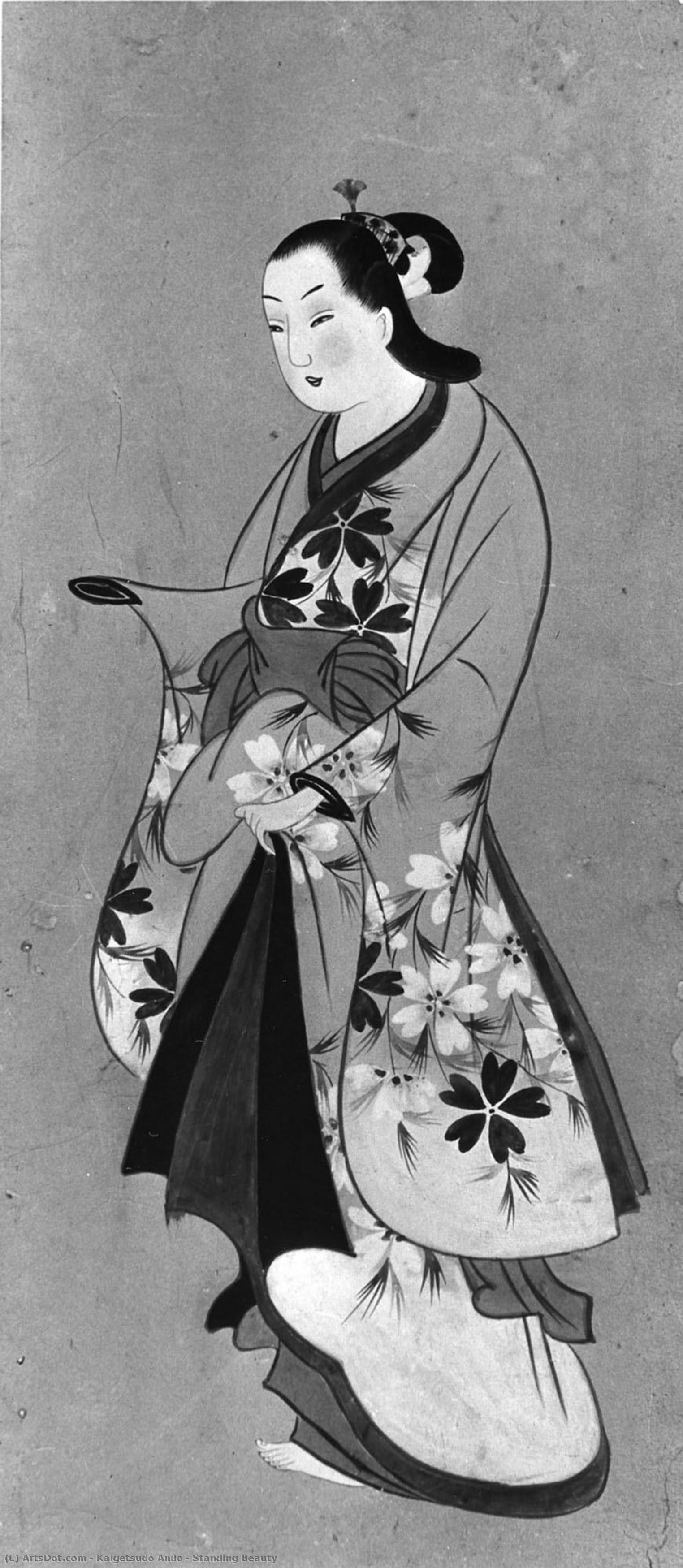 Standing Beauty — Kaigetsudō Ando