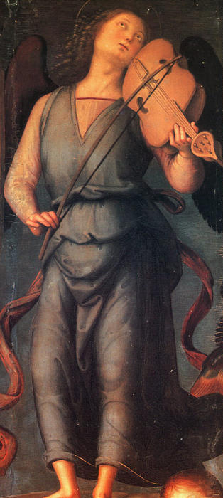Vallombrosa Altar (detail) — Vannucci Pietro (le Perugin)