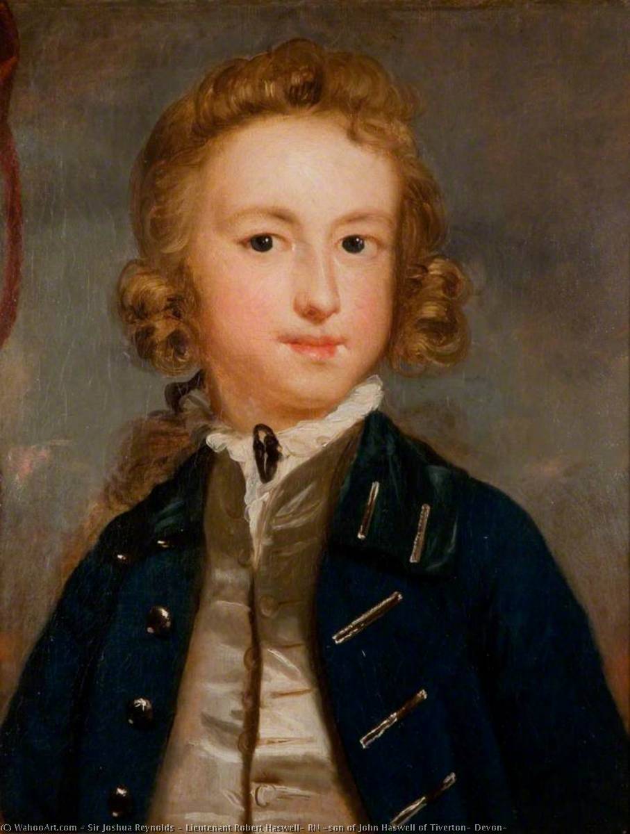 Teniente Robert Haswell, Rn (hijo De John Haswell De Tiverton, Devon) — Sir Joshua Reynolds