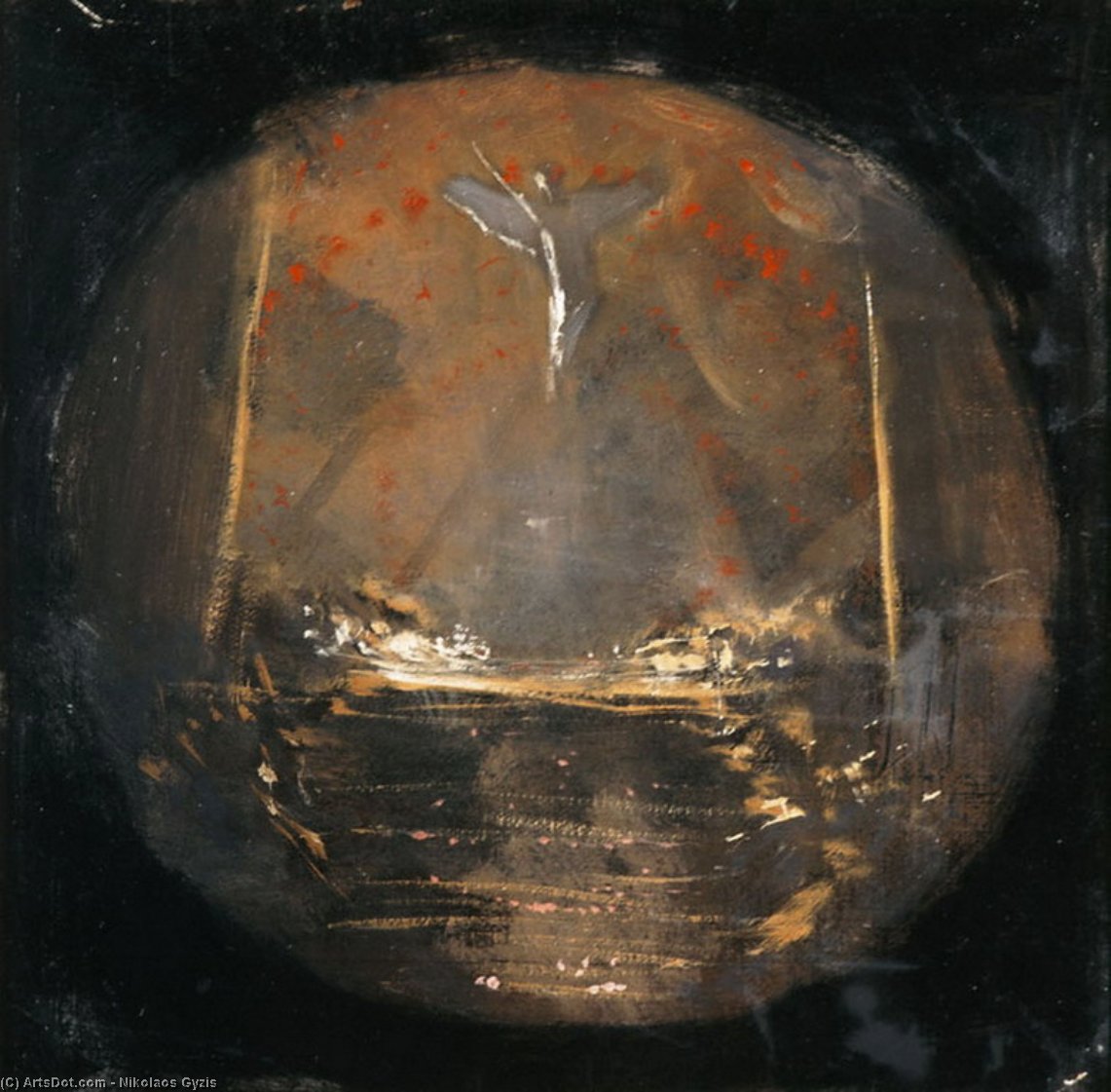 Behold The Celestial Bridegroom Cometh .. (study) — Nikolaos Gyzis