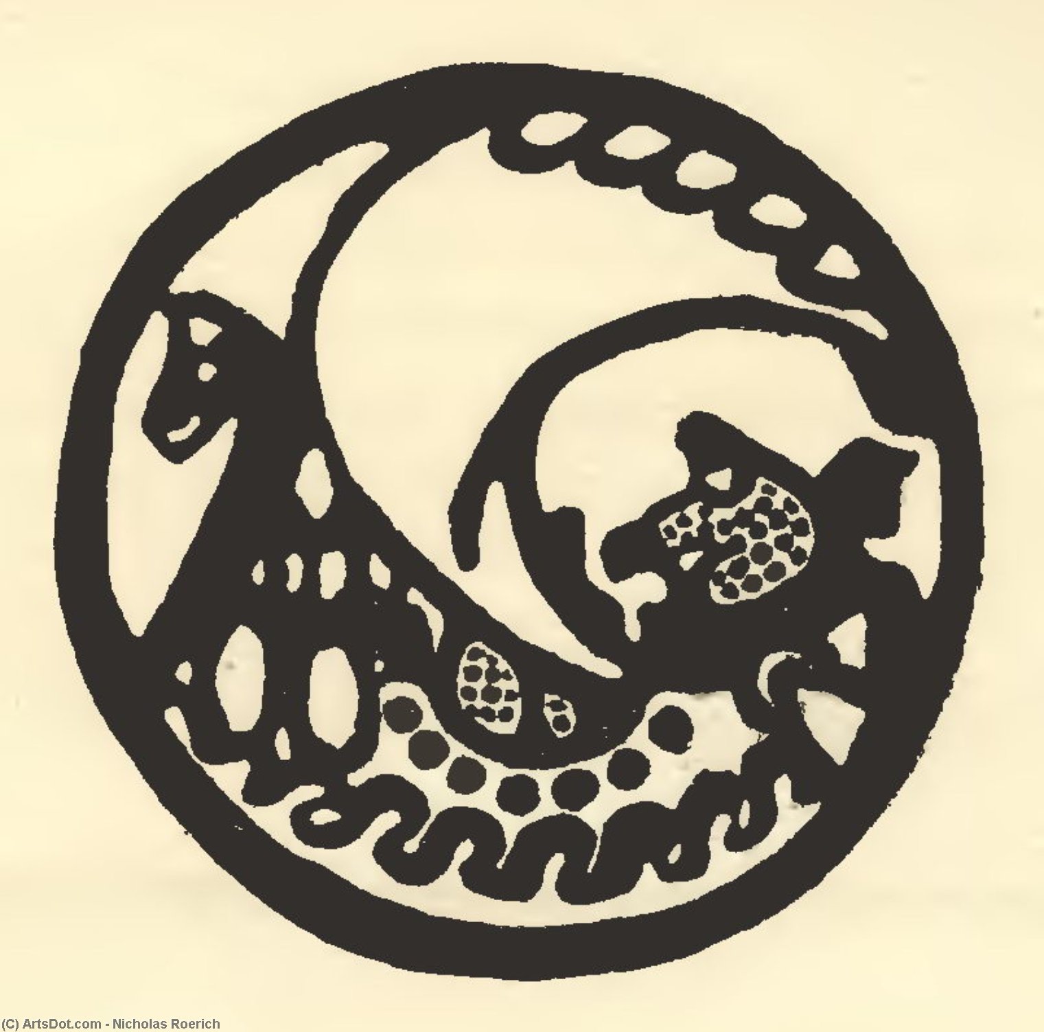 'vignette For Book ''n. K. Roerich''' (10) — Nicholas Roerich