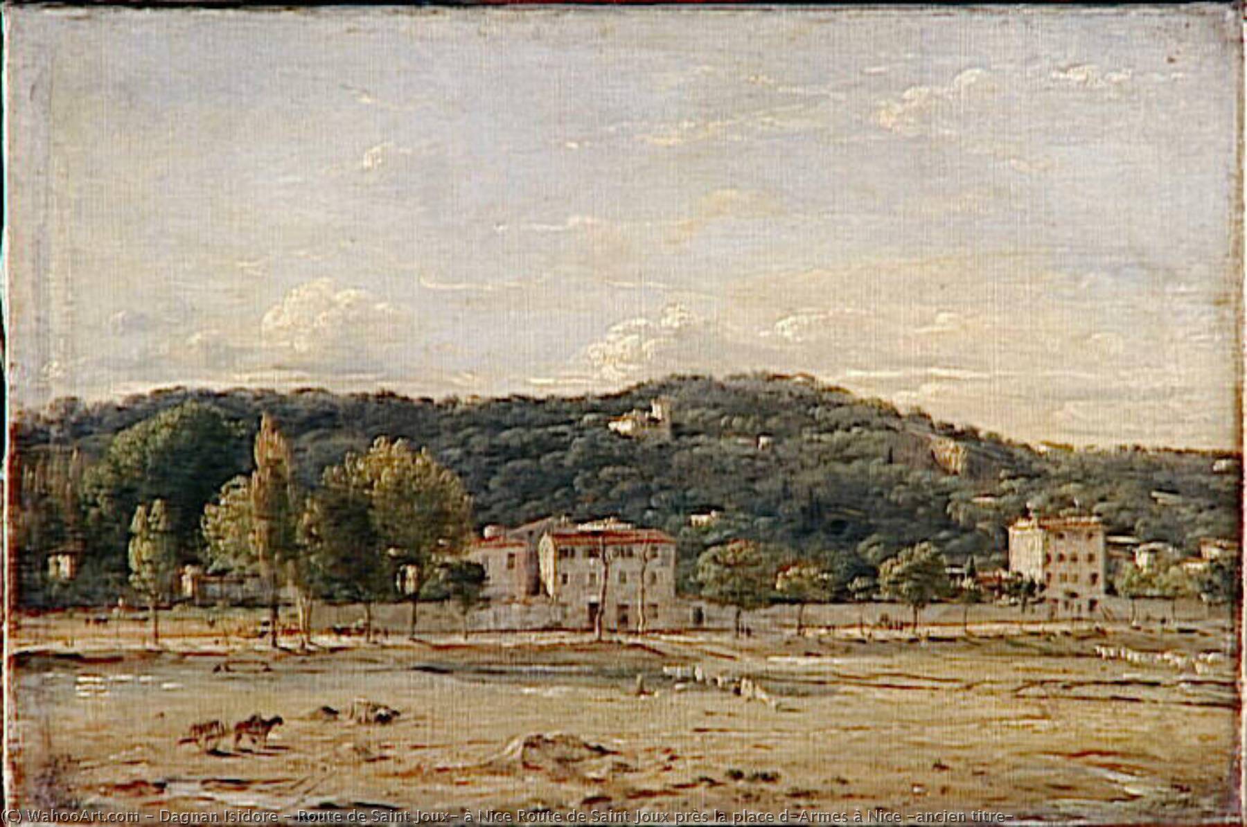 Route De Saint Joux, À Nice Route De Saint Joux Près La Place D'armes À Nice (ancien Titre) — Dagnan Isidore
