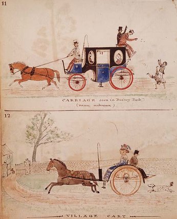 Carriage Seen In Bushey Park — William Francis Freelove