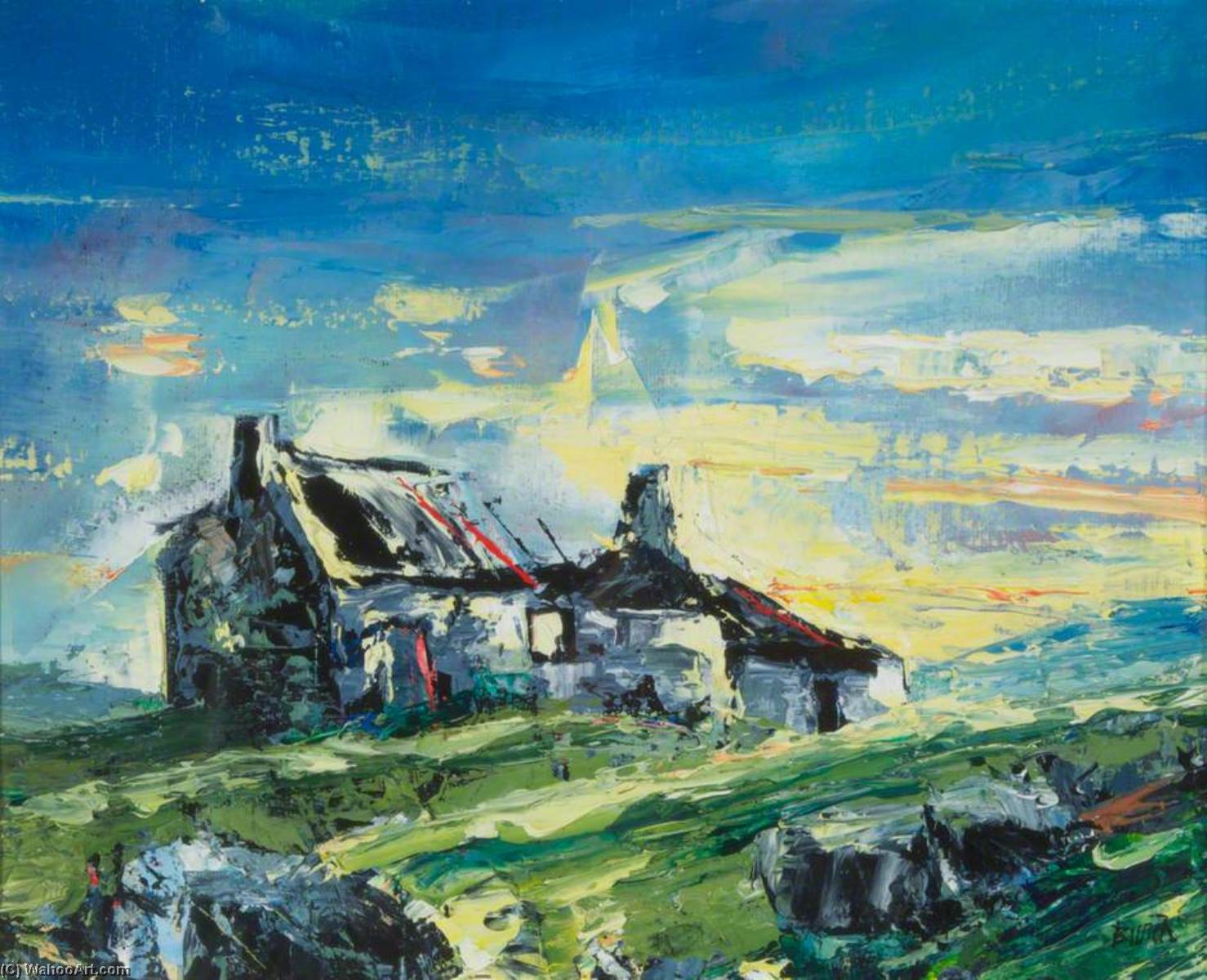 Cloud And Cottages — Lawson Burch