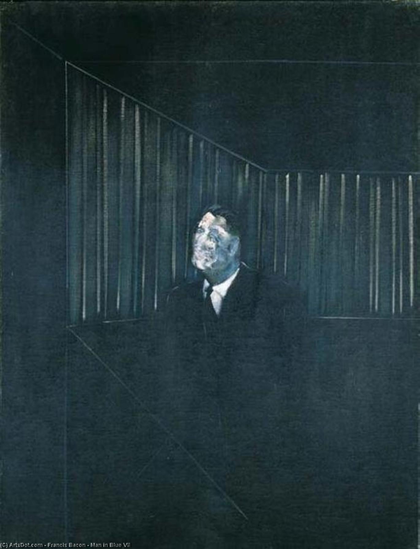 Man In Blue Vii — Френсис Бејкон