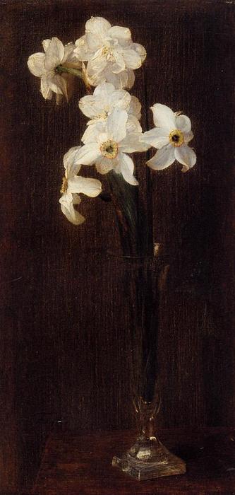 Flowers 5 — Henri Fantin-latour